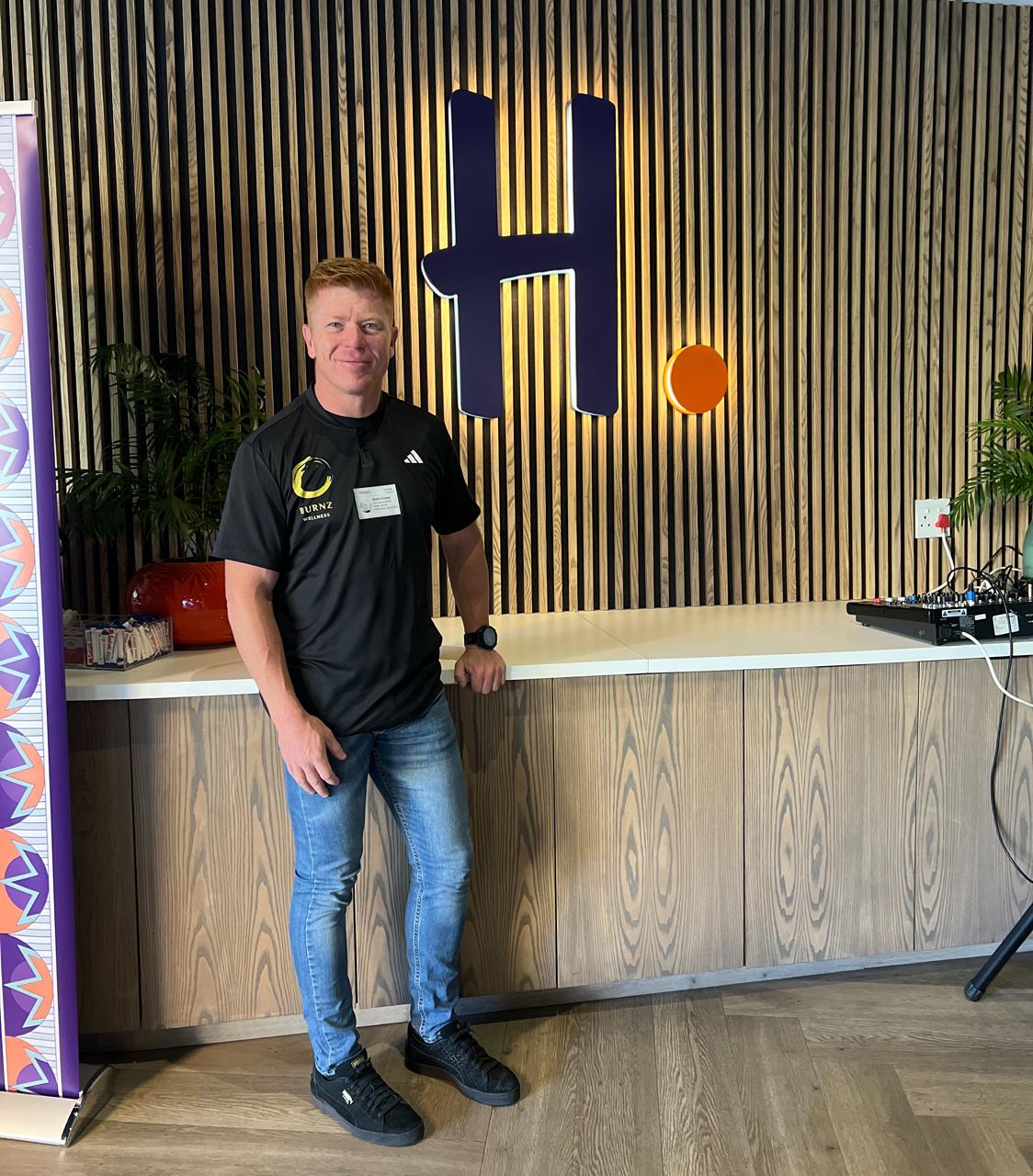 Brett Crowe, founder of Burnz Wellness